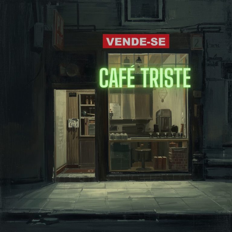 Cafe Triste Cartaz